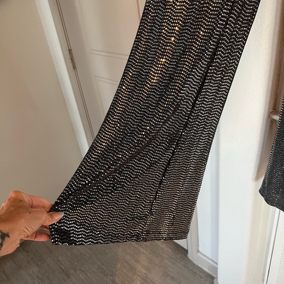 Rehab Lab Silver Sparkle Pants Set - Picture 7 of 8